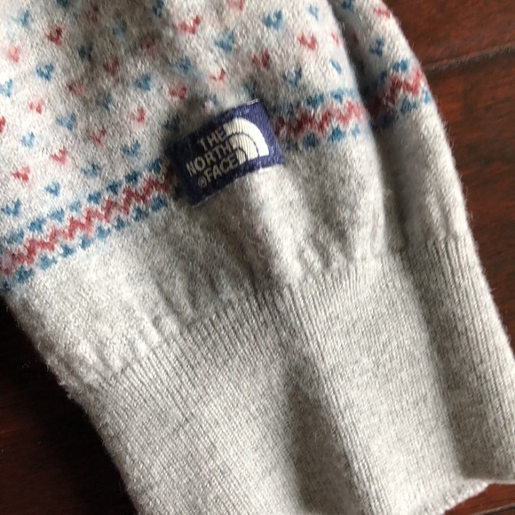 The North Face girls small wool blend sweater - Picture 4 of 7
